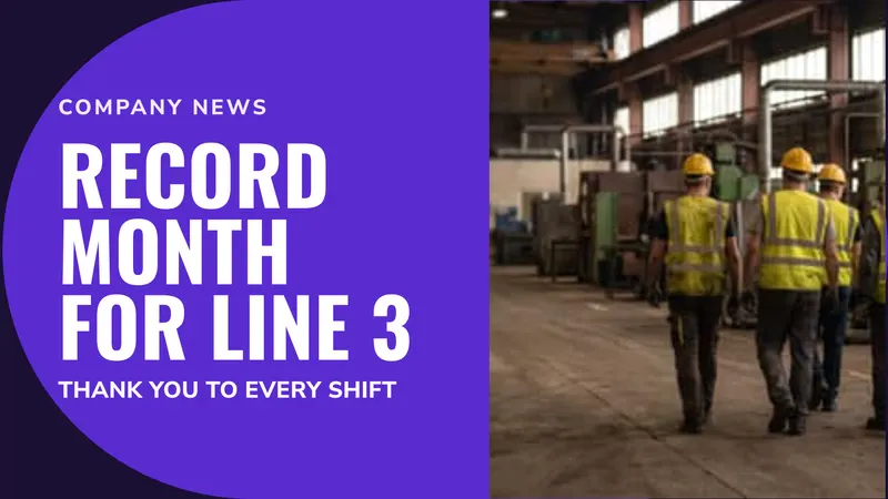 Company news: Good news for every shift. An easyCMS Studio template.